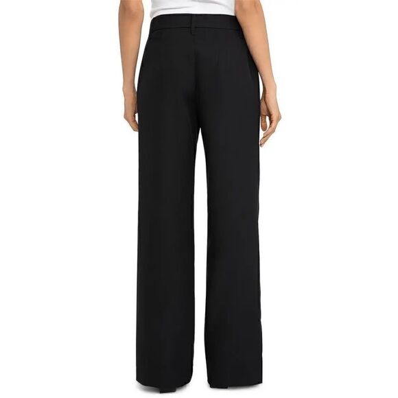 Sanctuary Womens Noho Black High Rise Straight Dressy Trouser Pants new size 31 - Picture 5 of 13